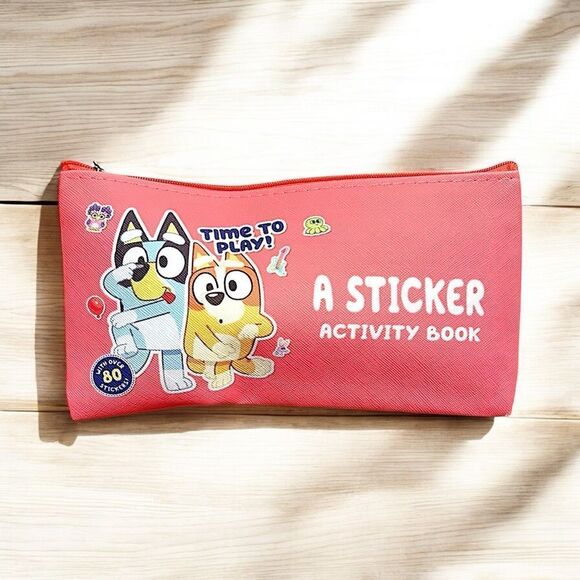 Bluey Family Coral Pencil Case - Picture 2 of 2